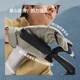 Beneunder cycling gloves winter windproof warm gloves men's mountaineering ski gloves anti-slip 2025 new black XL