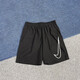 NBA Kids-nike Summer Thin Ice Silk Sports Shorts Woven's Woven Séchure lâche et décontracté Fitness Training Basketball Four [blanc] 983-Purple L