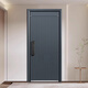 Wl Wangli Niveau 4 Nouveau casting en aluminium Porte de sécurité Porte d'entrée de maison Smart Mère Porte simple Porte unique A200 Veine de doigt avec verrouillage d'écran (P60max) Porte unique 2150 * 1050/2250 * 950
