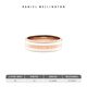 Daniel Wellington dw ring for women ceramic white + rose gold No. 52 couple ring birthday gift for girlfriend DW041