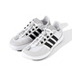 Adidas adidas Trail Schuhe Männer und Sommersommer neues Netz atmungsaktives leichtes Gewicht im Freien Casual Sports Schuhe JP6630/Weiß/Nr. 1 Schwarz/hellgrau 41