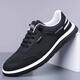 LISER men's shoes for summer soft sole breathable outdoor mesh shoes fashionable sports casual shoes driving air conditioning shoes blue (9209) 38 (standard leather shoe size)