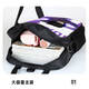 XMSJ Assassin Wu Liuqi Tutoring Bags Business Bags Boys Elementary School Students Homework Handbags for Female Students Carrying Book Bags Junior High School Students Tutoring Bags Lightweight Canvas Bags Children's Art Bags Handheld (Large Capacity Canvas Waterproof Tutoring Bags) QQ15685