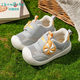 
Tombeck toddler shoes for boys sandals summer mesh baby shoes soft sole function girls shoes 1-3 years old gray 19