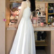 
Yu Shang Zhenpin White suspender dress Women's spring and summer long skirt wearing inner wear beach and beach pure temperament vest base White dress [ M ]