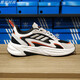 阿迪达斯 （adidas）跑步鞋男鞋女鞋2025秋季新款运动鞋SPIRITAIN 2000缓震老爹鞋休闲 JH7371黑白橙 36.5  (225MM)
