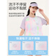 巴拉巴拉官网方舰店旗女童夏季套装2024新款儿童速干衣运动服短袖冰丝裤子 9889白色+18148紫色 120 cm