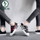 
Woodpecker canvas shoes men's summer breathable shoes men's one-foot laziness shoes men's shoes versatile couples' shoes A1315 black and blue 35