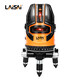 Laise laser infrared level high-precision strong light thin line 12 line green light blue light automatic wall-mounted LS686SPD red light five-wire single electric