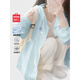 Veste d'été miniiso pour les vêtements de protection du soleil UV Blue (coeur cosmique et seins) l [léger et respirant, durable, durable et cool]
