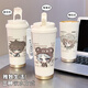 Xiong Zhecha's fifth personality peripheral water cup large capacity thermos cup portable sports straw double drinking cup for men and women BXAB17087 fifth stainless steel inner liner-520ML with lanyard