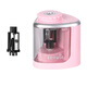 Astronomy; TEN-WINtenwin electric pencil sharpener creative mushroom head children's stationery semi-automatic planer pen sharpening machine battery Blue TW8005 - English tenwin
