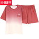 恒源祥睡衣女家居服休闲可外穿款春秋夏季棉套装可出门2025新款 YZT-9856 M 【80-100斤穿】