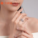 Liuguifu Jewelry Platinum Ring Guying PT950 Platinum Ring Open Ring Women PT0100126 4.7g