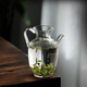 Household thickened teapot imitation Song Dynasty teapot heat-resistant high-temperature glass simple handmade new style