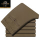 Authentic classic car spring and autumn 100% pure cotton casual pants for men's business straight high waist pants for men's middle-aged and elderly versatile trousers LM-H9901FM deep khaki regular 28 [waist circumference 2 feet 1]90-100Jin [Jin equals 0.5 kg]