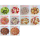 
Yonghuan A694 fruit plate color flower disc fruit plate plexiglass plate fruit 22cm a6945 color - rose red orange 22cm 490554