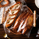 Ten-color life European bag bread packaging bag bagel donut ziplock bag cake roll sliced toast transparent bean paste pineapple bun
