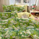 Yonghuan 2.35 wide pure cotton fabric bedding fabric A baby cotton twill cotton quilt cover bed sheet cotton cloth 659 picture front flower 1 meter price multi-photo cut