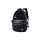 Converse Edge sac à dos décontracté à plaid zipper polyester sac à dos sac à dos ordinaire homme et femmes noir