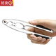 MZXM Japan imported 304 stainless steel thickened walnut machine whole hazelnut peeling pliers black peach clamp nut hazelnut dried fruit multifunctional walnut clamp