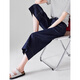 Touchmiss Mode High Taille Wide Legs 2025 Sommer Neuer Retro Loose Jeans Frauen Marine Blue 30