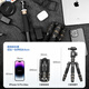 
Lightweight era 166A mini tripod camera micro SLR outdoor travel ultra-light portable short desktop tripod climbing macro photography mobile phone live selfie stick bracket Q166A aluminum alloy version