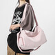 Chengyang Sports Yoga Short-distance Duck Bag Large Capacity Handbag Women's Business Travel Swimming and Fitness Bag Crossbody Backpack Pink 37*20*24cm
