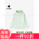 乐卡克（Le coq sportif）【金标】法国公鸡女款梭织夹克运动外套 翡翠绿色 M