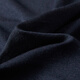 Dialogue [Laceel + Linen] Light and Soft Knitted T-shirt for Women 2025 Summer New Style Front Shoulder Short Sleeve Top Navy Blue S