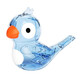 Janes Baby Speaking Artefact Training Open Langage Development Delay Buche Muscle Rehabilitation Exercice Intervention pour enfants [sac] Blue Whistle Bird + Corde à cou link