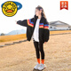G.Duckkids Ropa para niños Ligera de la marca Luxury Girls 'Otoño e invierno 2025 NUEVO VELVET DE VILVET DE VELVET DE LAM