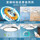Leishi Lighting NVC fan light 2025 new home living room dining ceiling fan light bedroom electric fan chandelier integrated lamp 12048 model-48 inch-support elf + Wujibian