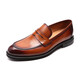 Shachi men's shoes 24 summer 51V5B6176 brown 51V5B6175 black fashion soft sole soft surface casual leather shoes breathable 51V5B6176 brown 37 European size one size larger
