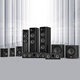 JBLSTUDIO680/690/698家庭影院主音箱客厅落地HiFi发烧音响5.1声道环绕重低音音响播放器 【标准版】STUDIO690一对-黑色