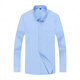 Yager Flaggschiff offizielles Geschäft Langarmiertes Hemd für Herren Frühlings- und Herbst-Baumwoll-nicht-Scenen- und Anti-Falten-Business-Business Formal Striped Plaid Professional Shirt 6621 [breite lila und weiße Streifen] 39 Gewicht 125-130jin [Jin entspricht 0,5 kg]
