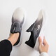Huili Senior Shoes Shoes para hombres cómodos zapatos casuales de mediana edad y ancianos zapatos de papá transpirables zapatos de madre kgh1477 blanco y negro 39