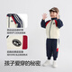 Balabala balaone children's suit boys and girls long sleeves 2025 new autumn college style comfortable purple tone 00377 100
