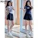 Cotton Japanische Dopamin-Werkzeug-Shorts für Frauen im Sommer 2025 NEU NEU Small Hohe Taille Wide Bein Slim Casual Shorts 119 Khaki [hohe Qualität 18,5] L 100-115 Jin [Jin ist 0,5 kg]
