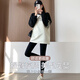 Jerry Mock Super Slim Brushed Autumn High Waisted Slim Shark Pants Women's Outerwear Tight Leg Pants Pilates Lul Yoga Pants Black M Recommended 90-105Jin Jin is equal to 0.5kg