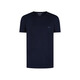 安普里奥·阿玛尼（Emporio Armani）EA 夏季新品秋男士棉质经典短袖T恤 打底衣 2件装 15935蓝/灰 XL