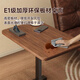 Wooden Shuangfu bedside table movable lifting computer table living room sofa foldable desk home bedroom study table writing table