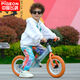 Children's balance bike without pedals 13562 years old lighting music baby scooter kids scooter 12-inch lighting music orange solid foam wheel