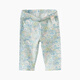 
David Bella children's cropped pants girls antibacterial anti-mites and anti-mites for girls baby summer casual pants