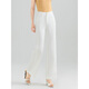 Mengshuya white tinsel three-proof straight jeans for women 2025 summer thin high waist slimming soft skin-friendly versatile trousers