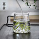 Gaoming (Gaoming) Copa de vidrio japonesa Copa de agua a gran capacidad Agua de alta temperatura Vista de montaña espesada de verano Copa de té verde creativa Copa de agua para beber 9195 Copa de montañismo 450ml