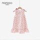 
Mamimaca MOMOCO girls summer pure cotton dress new style breathable flower cotton dress 82 full print 120