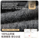 JIUMU 100% Cashmere Scarf Men's Autumn and Winter Men's Scarf Warm Scarf Boy's Birthday Christmas Gift Gift Box Dark Gray