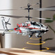 Yunya Intelligentes ferngesteuertes Flugzeug, ferngesteuerter Hubschrauber mit großer Reichweite, kleiner Hubschrauber, Kinderspielzeug, Geburtstagsgeschenk, resistent gegen Stürze, 30 cm bewaffneter Apache-Batteriewechsel + Höheneinstellung
