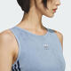 Adidas [Adidas] Originals Clover 2025 Women's FAKE DENIM TANK Vest KE3891 L